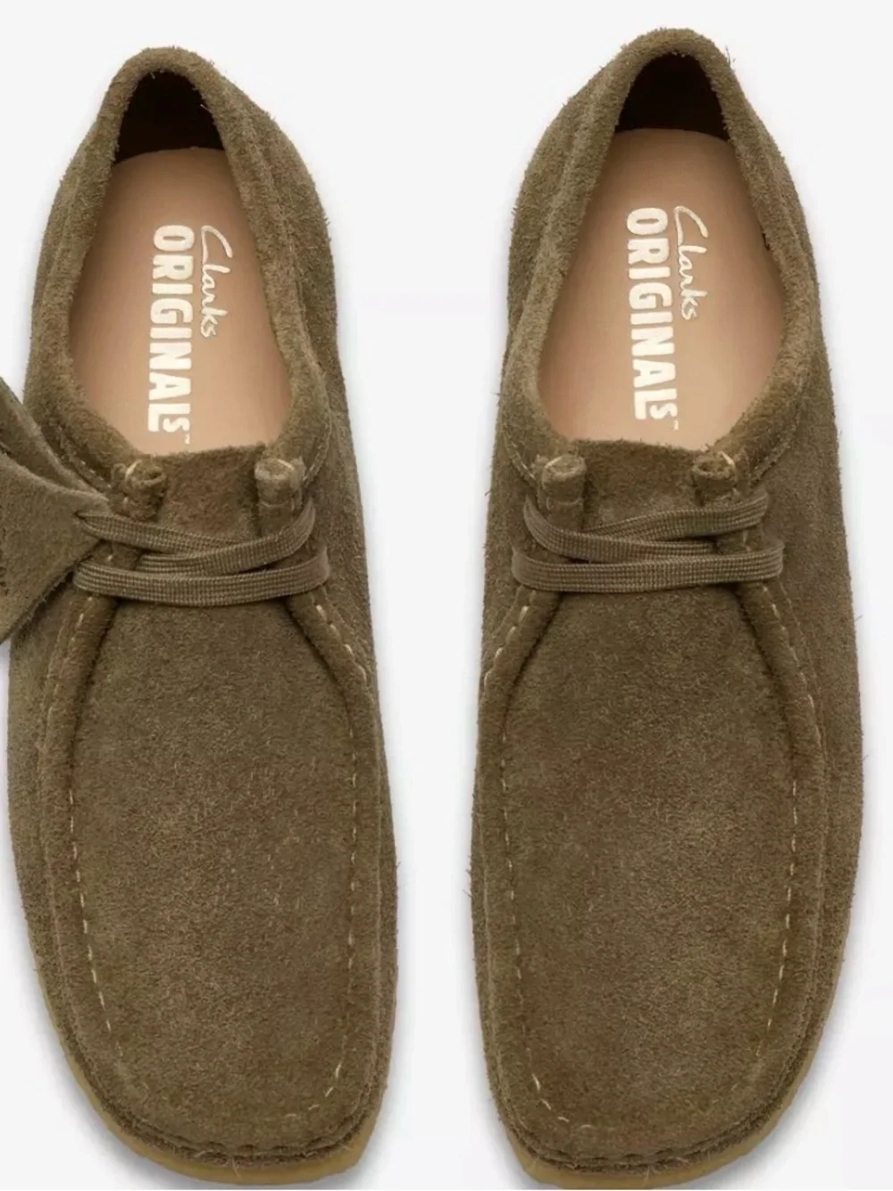 Clark’s Wallabee Suede in Khaki